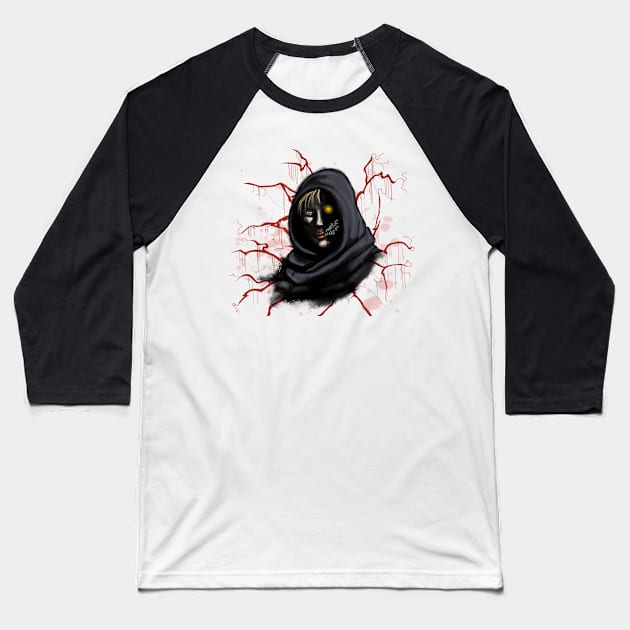 Death Baseball T-Shirt by heinavaara